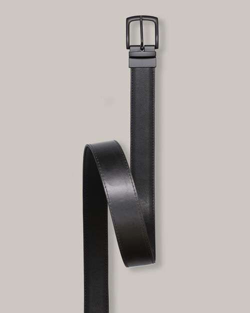Cinturón Negro Con Hebilla